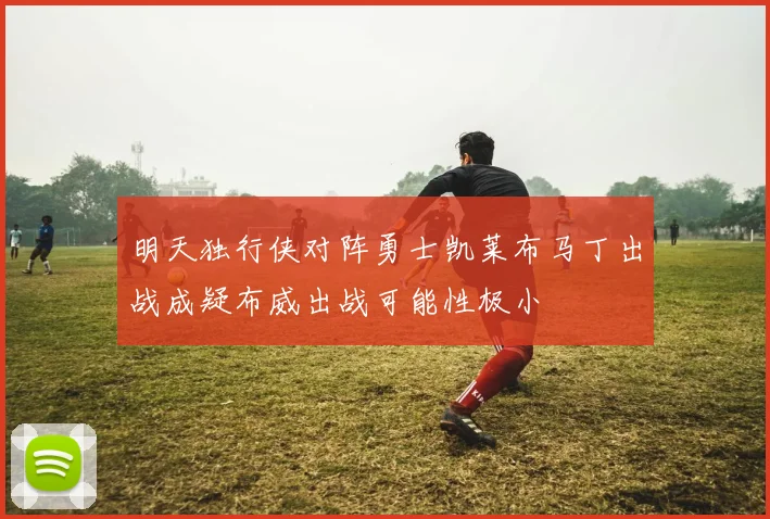 明天独行侠对阵勇士凯莱布马丁出战成疑布威出战可能性极小